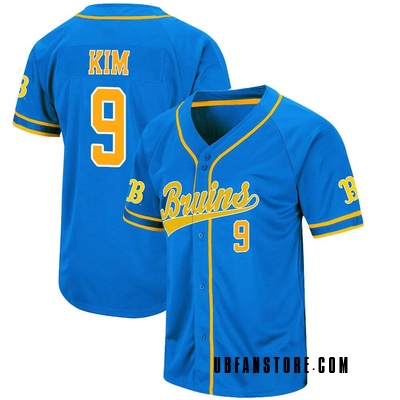 Men's Cameron Kim UCLA Bruins Replica Colosseum Baseball Jersey - Blue