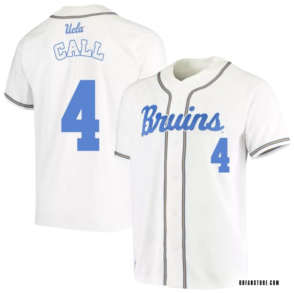 Men's Phoenix Call UCLA Bruins Replica Full-Button Baseball Jersey - White