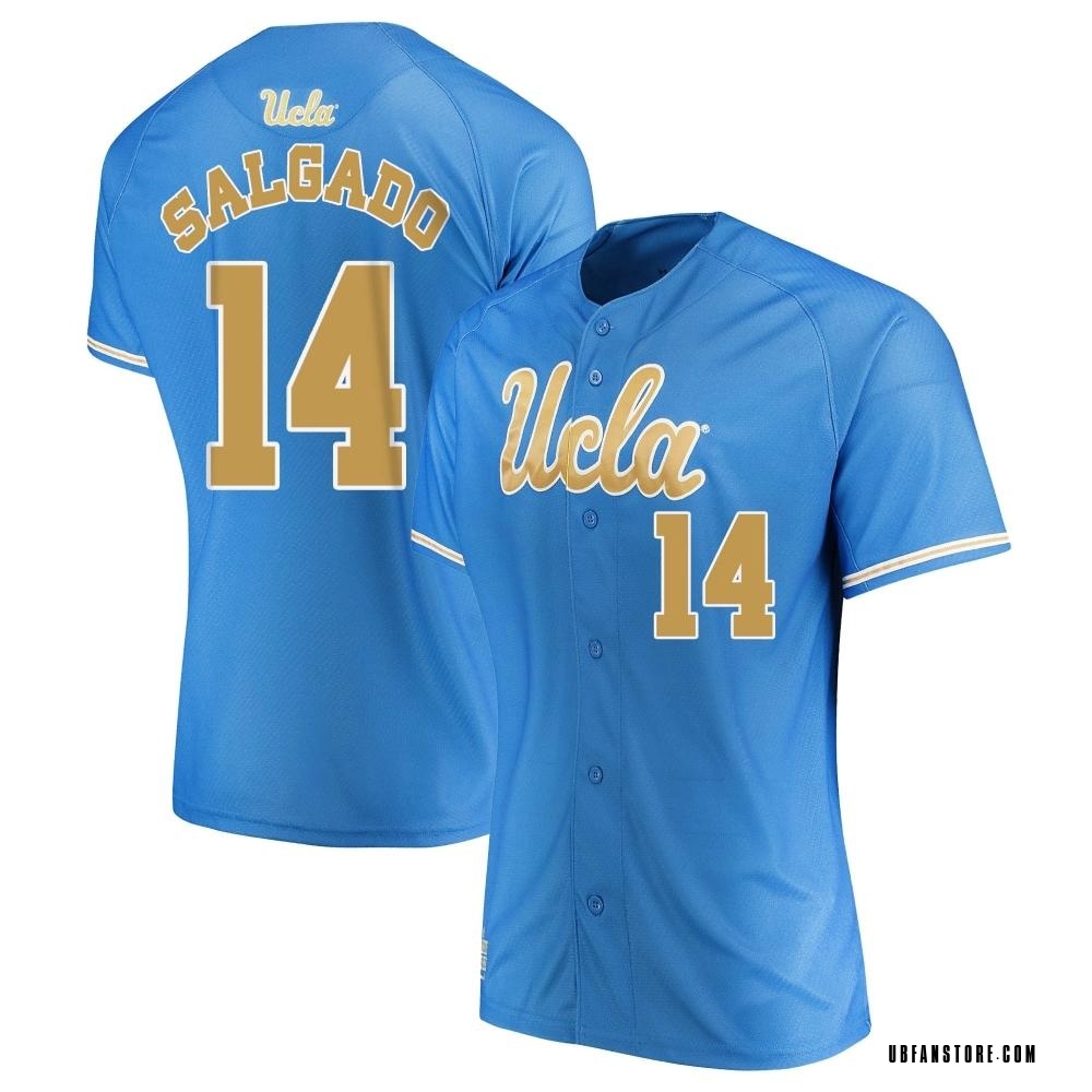 Women's AJ Salgado UCLA Bruins Replica Performance Baseball Jersey - Blue