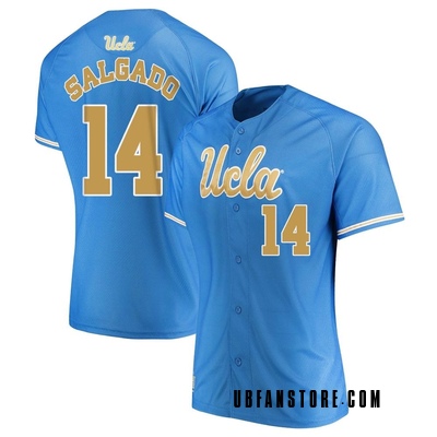 Women's AJ Salgado UCLA Bruins Replica Performance Baseball Jersey - Blue