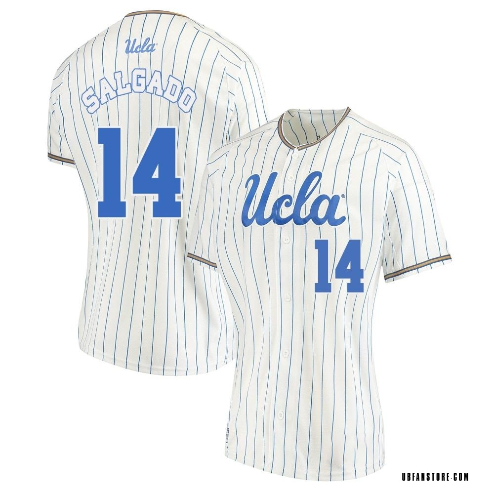 Women's AJ Salgado UCLA Bruins Replica Performance Baseball Jersey - White