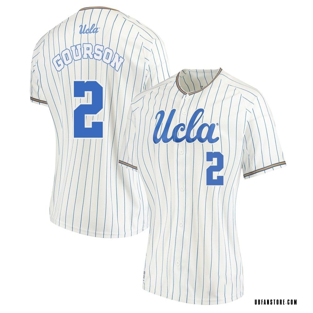 Women's Duce Gourson UCLA Bruins Replica Performance Baseball Jersey - White