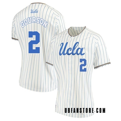 Women's Duce Gourson UCLA Bruins Replica Performance Baseball Jersey - White