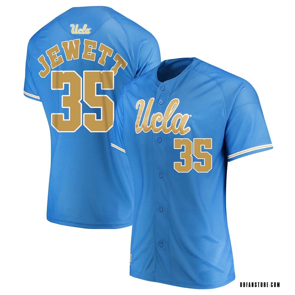 Women's Luke Jewett UCLA Bruins Replica Performance Baseball Jersey - Blue