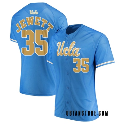 Women's Luke Jewett UCLA Bruins Replica Performance Baseball Jersey - Blue