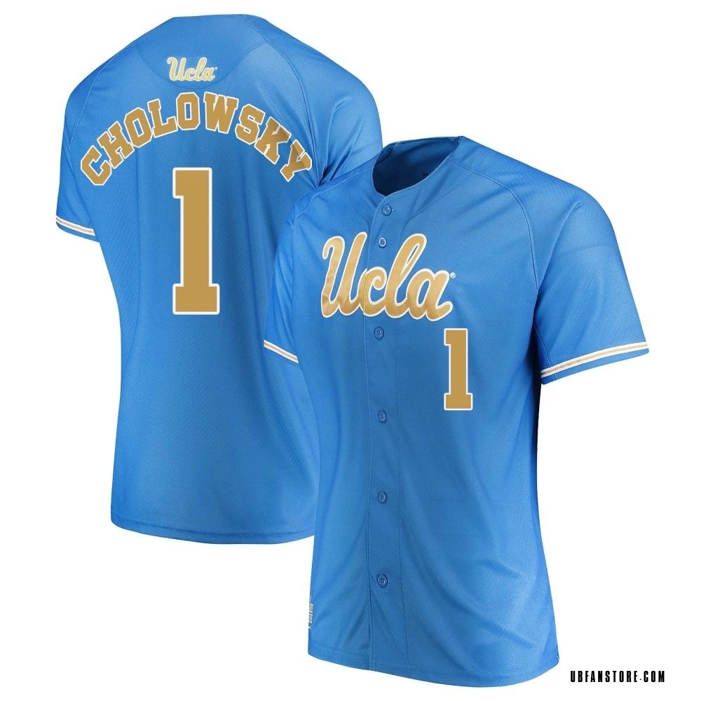 Women's Roch Cholowsky UCLA Bruins Replica Performance Baseball Jersey - Blue