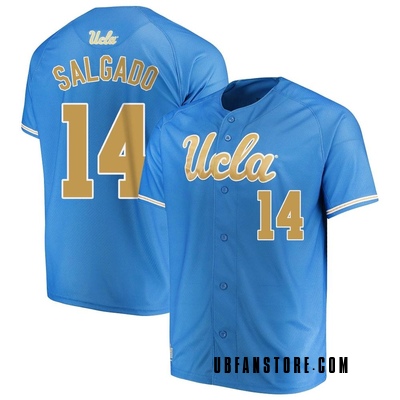Youth AJ Salgado UCLA Bruins Replica Performance Baseball Jersey - Blue