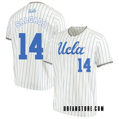 Youth AJ Salgado UCLA Bruins Replica Performance Baseball Jersey - White