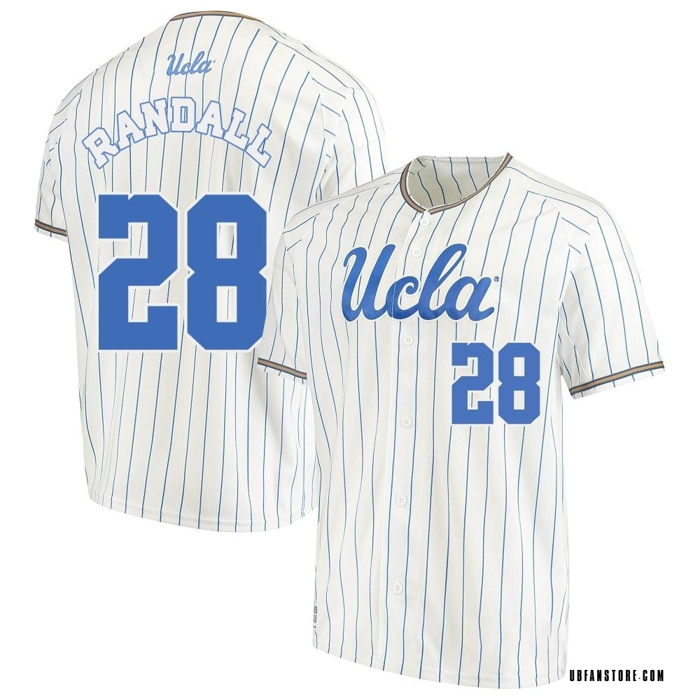 Youth Cal Randall UCLA Bruins Replica Performance Baseball Jersey - White