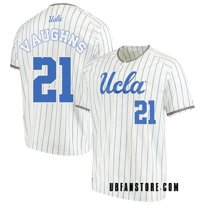 Youth JonJon Vaughns UCLA Bruins Replica Performance Baseball Jersey - White