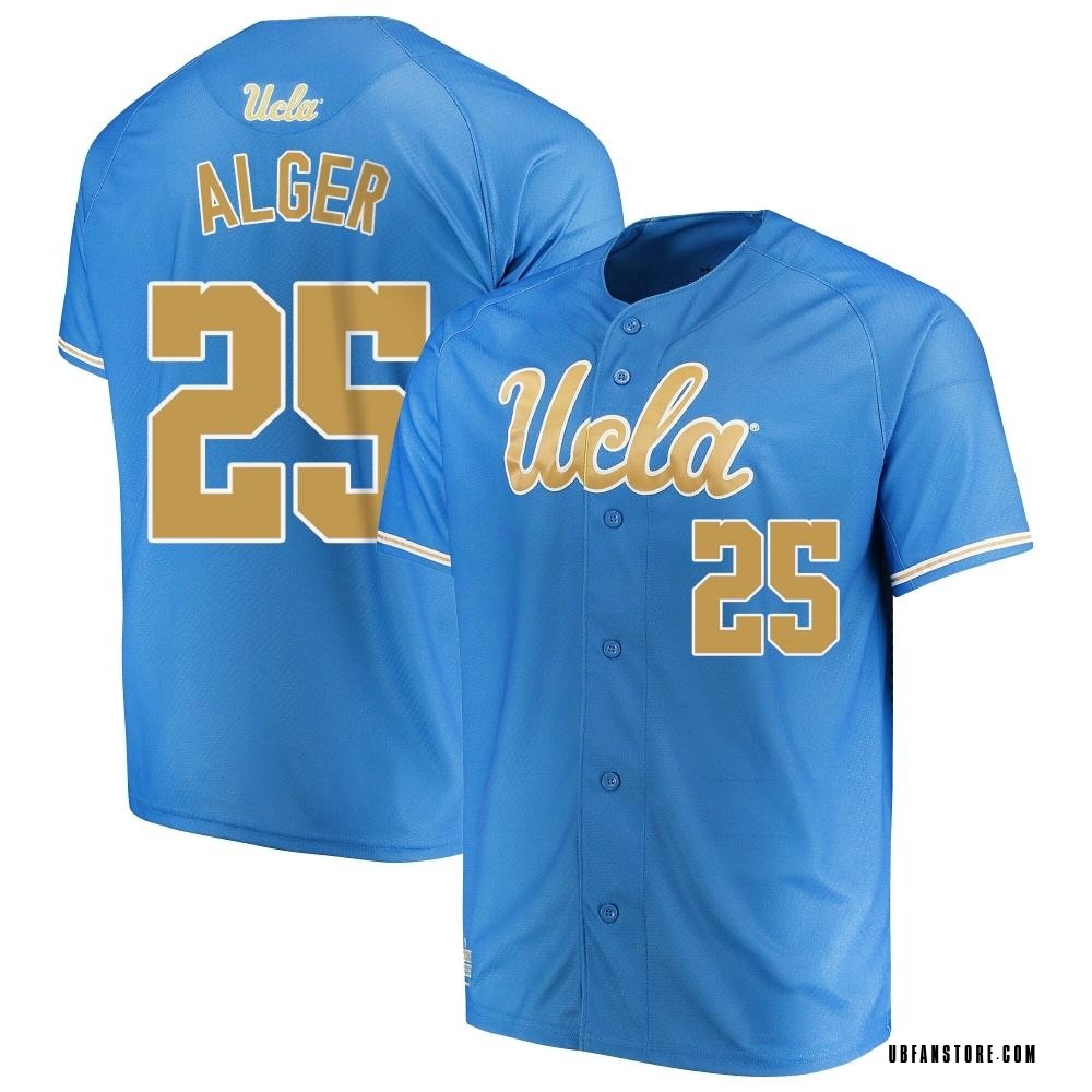 Youth Josh Alger UCLA Bruins Replica Performance Baseball Jersey - Blue