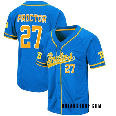 Youth Keenan Proctor UCLA Bruins Replica Colosseum Baseball Jersey - Blue