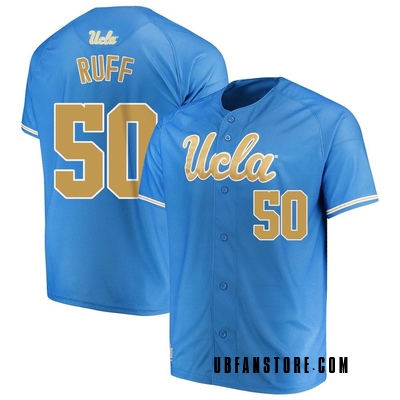 Youth Rashad Ruff UCLA Bruins Replica Performance Baseball Jersey - Blue