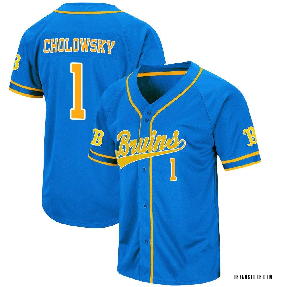 Youth Roch Cholowsky UCLA Bruins Replica Colosseum Baseball Jersey - Blue