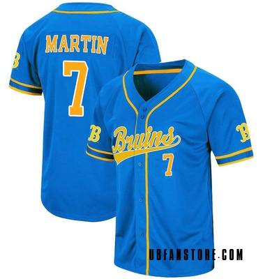 Youth Roman Martin UCLA Bruins Replica Colosseum Baseball Jersey - Blue